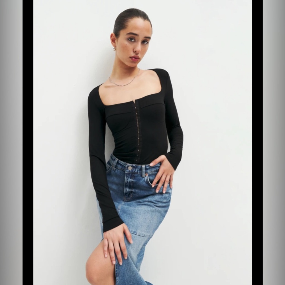 Reformation Jo Knit Top